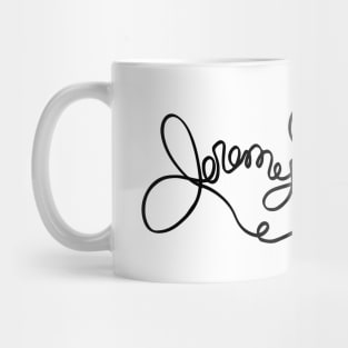 Jeremy Bearimy (with notation) Mug